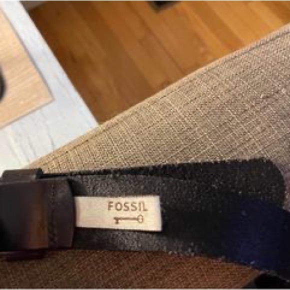 Fossil leather belt - Picture 3 of 3